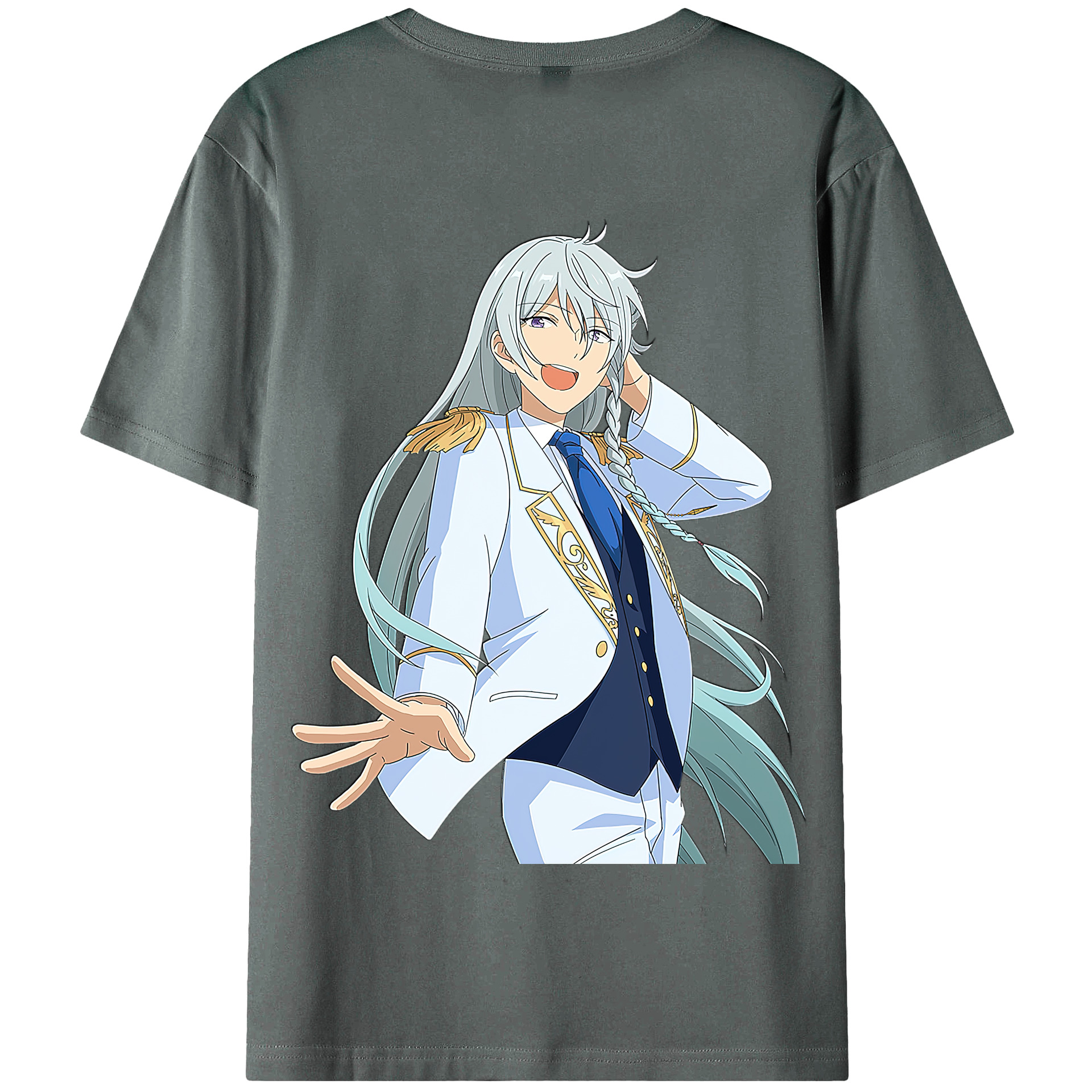 （画像用） あんさんぶるスターズ! Ensemble Stars 綿100％半袖Tシャツ（背面プリント）